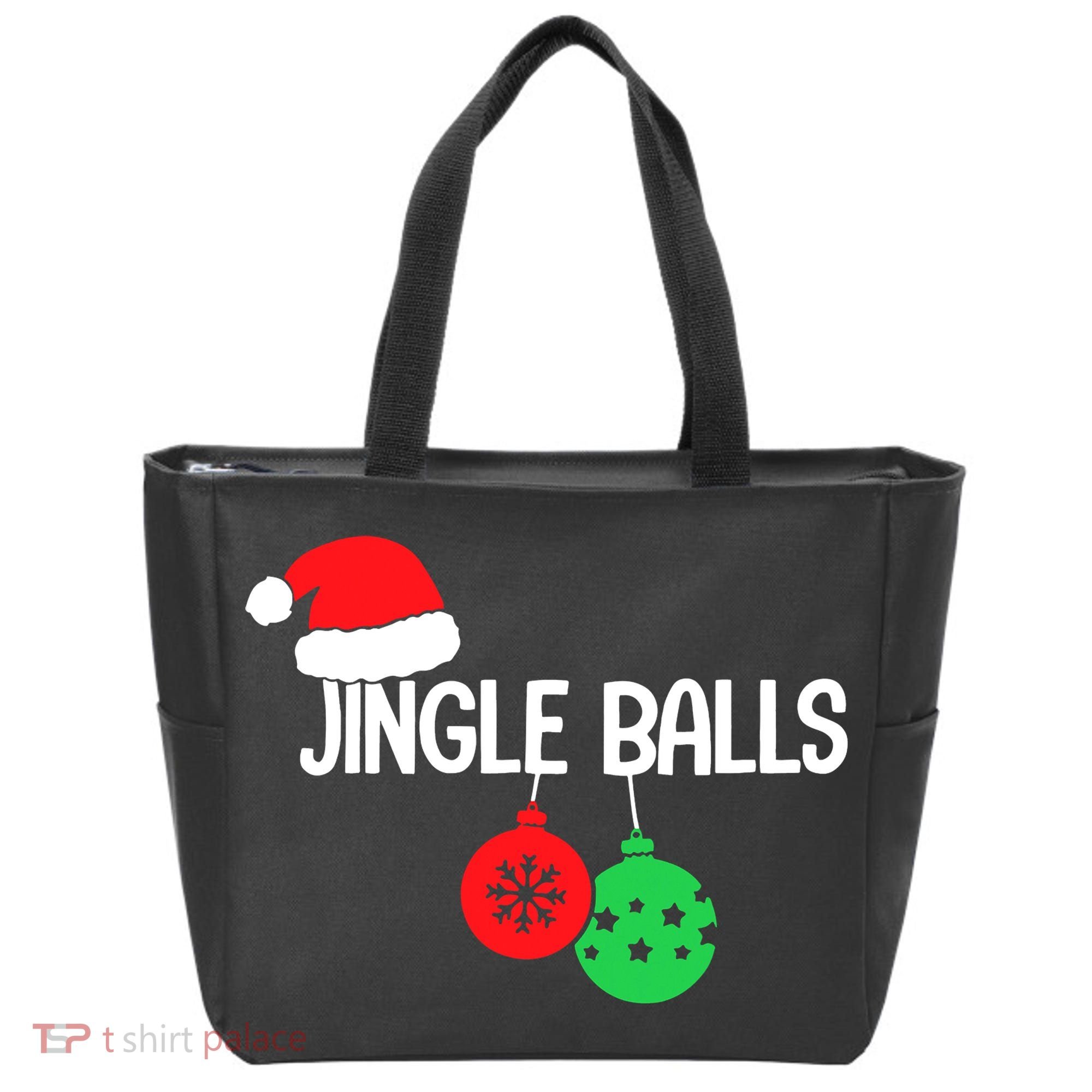 Jingle Balls Christmas  Matching Couple Chestnuts Tote Bag