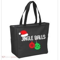 Jingle Balls Christmas  Matching Couple Chestnuts Tote Bag thumb 2