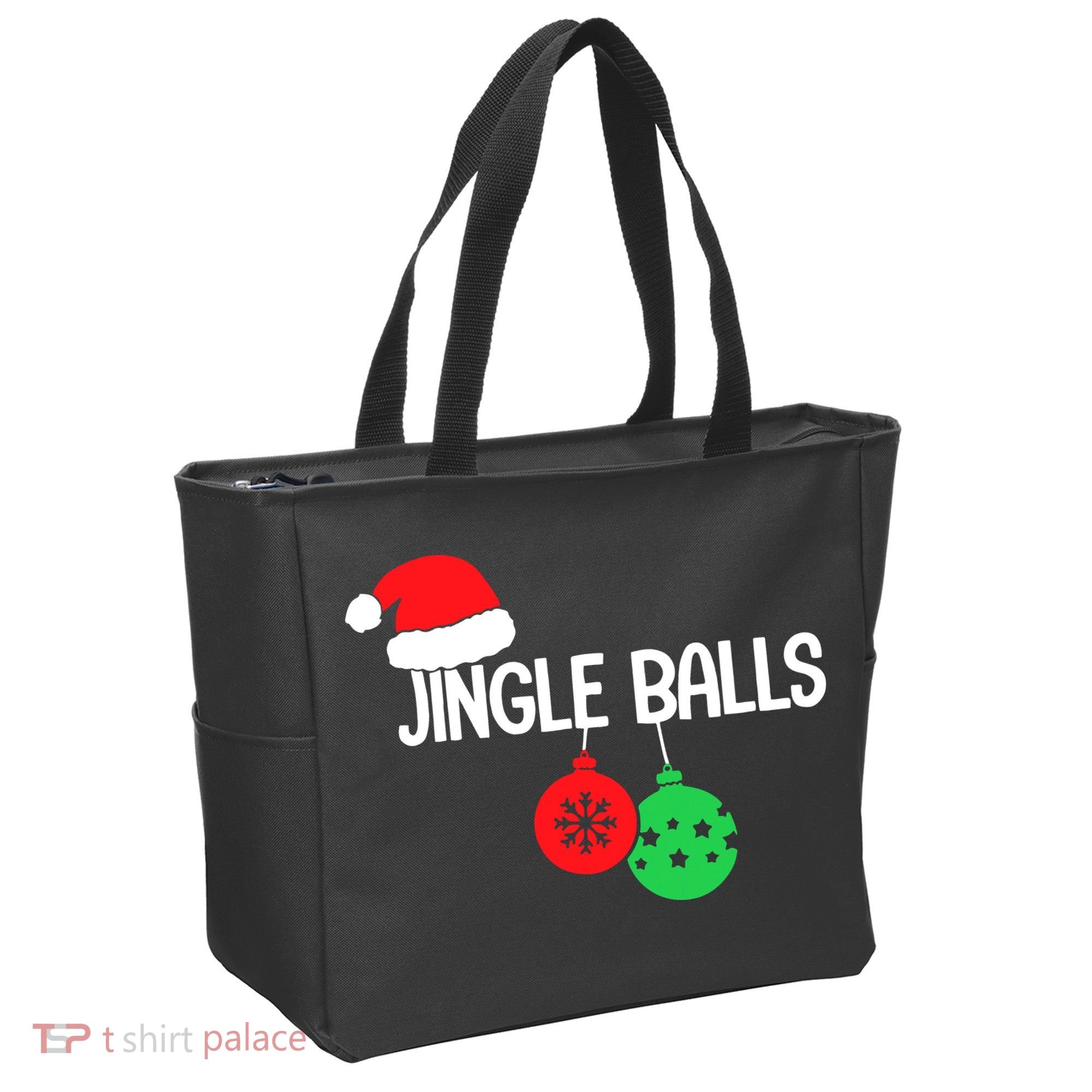 Jingle Balls Christmas  Matching Couple Chestnuts Tote Bag