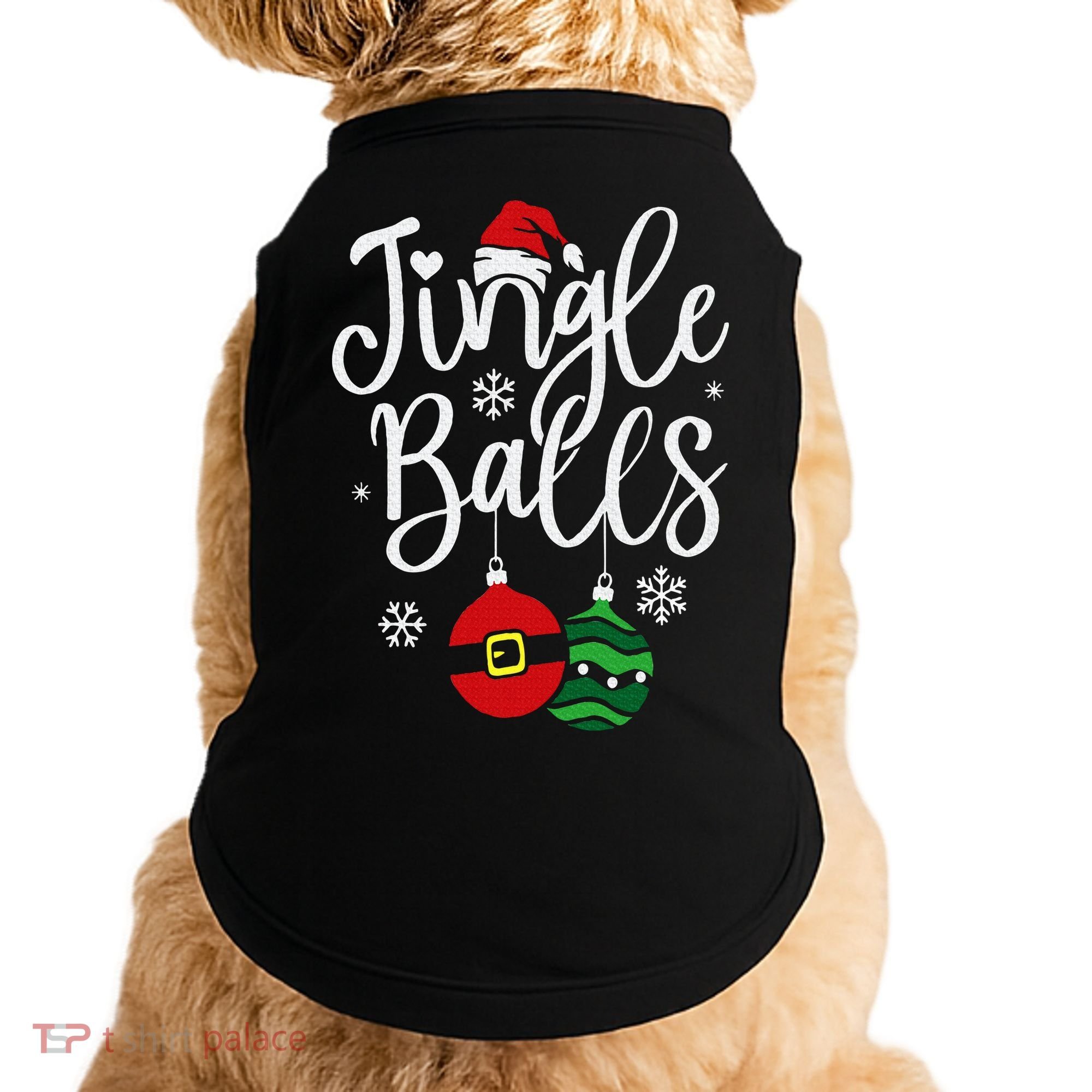 Jingle Balls Christmas Chest Nuts Matching Couple Chestnuts Doggie Tank