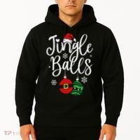 Jingle Balls Christmas Chest Nuts Matching Couple Chestnuts Hoodie thumb 2