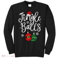 Jingle Balls Christmas Chest Nuts Matching Couple Chestnuts Sweatshirt thumb 0