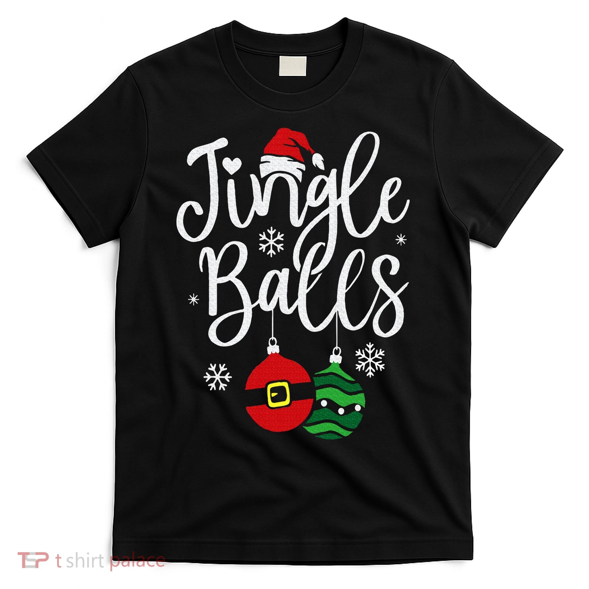Jingle Balls Christmas Chest Nuts Matching Couple Chestnuts T-Shirt