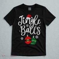 Jingle Balls Christmas Chest Nuts Matching Couple Chestnuts T-Shirt thumb 5