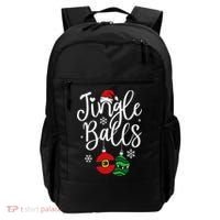 Jingle Balls Christmas Chest Nuts Matching Couple Chestnuts Backpack thumb 0