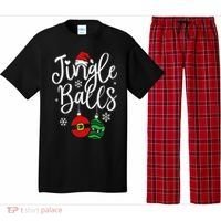 Jingle Balls Christmas Chest Nuts Matching Couple Chestnuts Pajama Set thumb 0