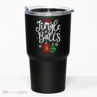 Jingle Balls Christmas Chest Nuts Matching Couple Chestnuts Tumbler thumb 0
