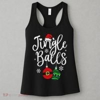 Jingle Balls Christmas Chest Nuts Matching Couple Chestnuts Women's Tank Top thumb 3