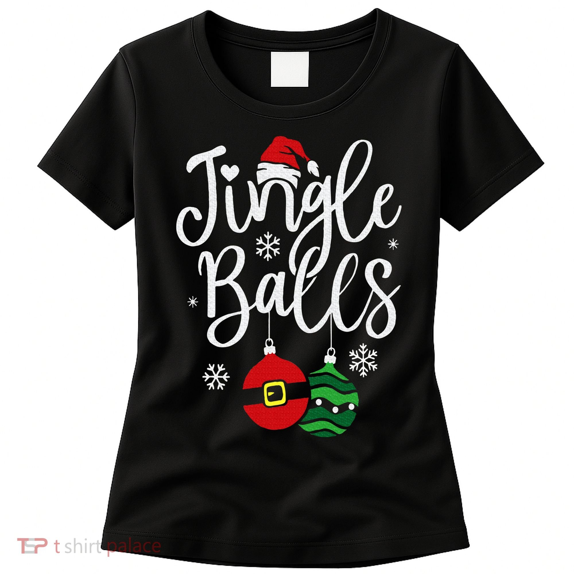 Jingle Balls Christmas Chest Nuts Matching Couple Chestnuts Women's T-Shirt