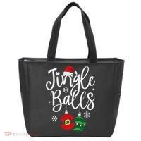 Jingle Balls Christmas Chest Nuts Matching Couple Chestnuts Tote Bag thumb 0