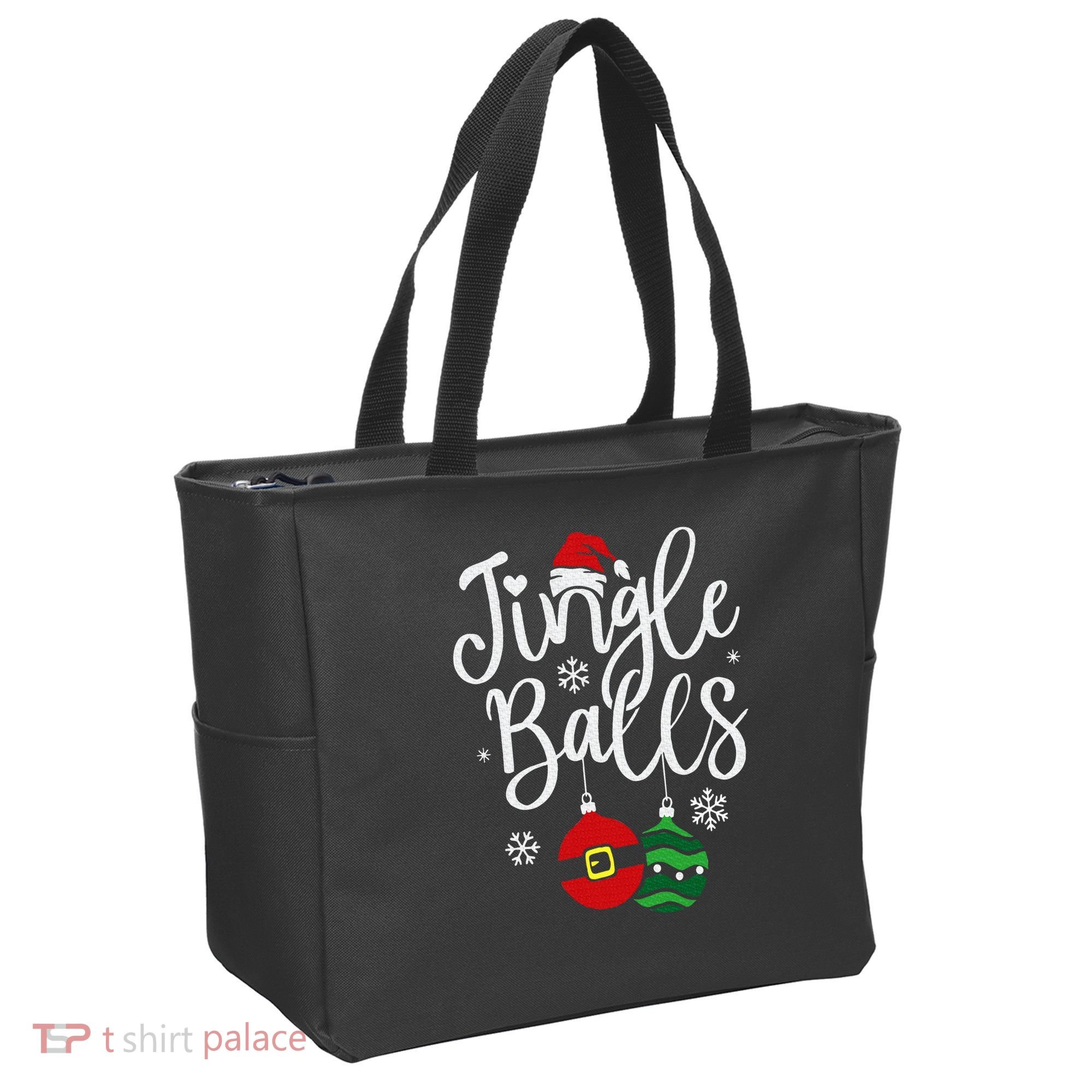 Jingle Balls Christmas Chest Nuts Matching Couple Chestnuts Tote Bag