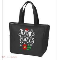 Jingle Balls Christmas Chest Nuts Matching Couple Chestnuts Tote Bag thumb 3
