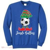 Jingle Ballers Christmas Soccer Ball Xmas Elf Squad Holiday Gift Sweatshirt thumb 0