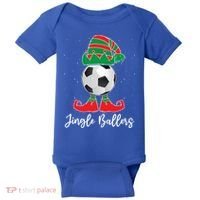 Jingle Ballers Christmas Soccer Ball Xmas Elf Squad Holiday Gift Baby Bodysuit thumb 0