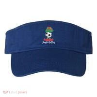 Jingle Ballers Christmas Soccer Ball Xmas Elf Squad Holiday Gift Visor thumb 0