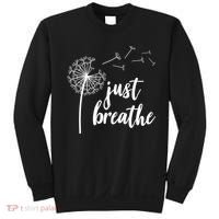 Just Breathe Dandelion Mental Health Sweatshirt thumb 0