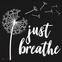 Just Breathe Dandelion Mental Health Sweatshirt thumb 3