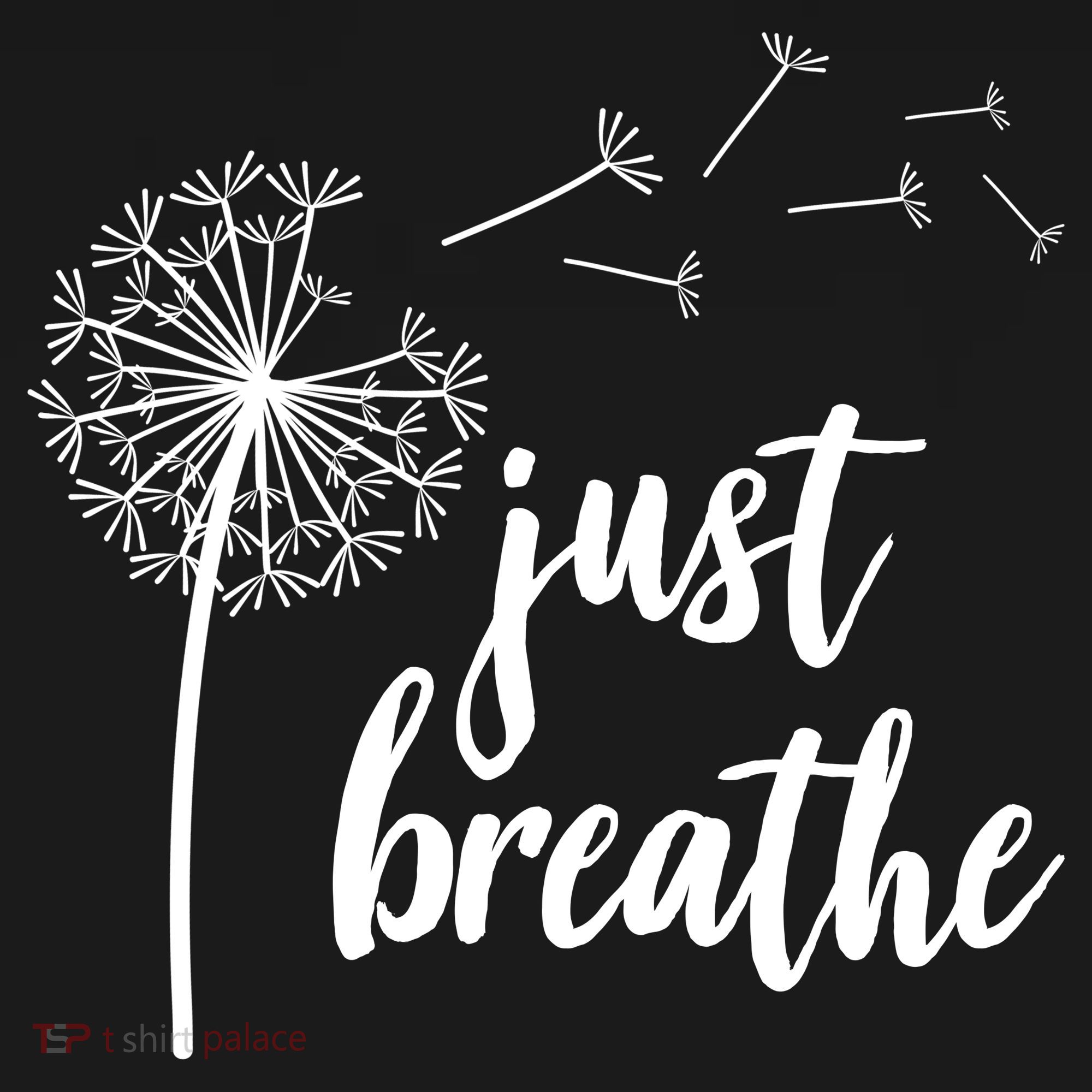Just Breathe Dandelion Mental Health Sweatshirt