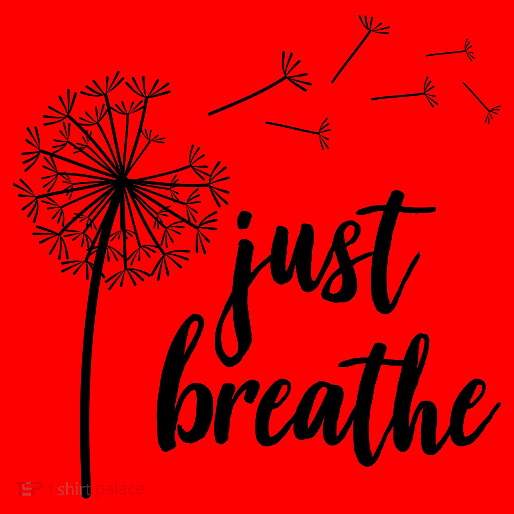 Just Breathe Dandelion Mental Health Santa Hat