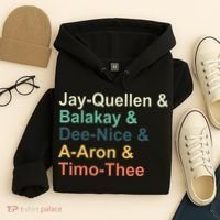 Jayquellen & Balakay & Deenice & Aaron & Timothee Hoodie thumb 4