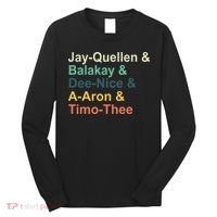 Jayquellen & Balakay & Deenice & Aaron & Timothee Long Sleeve Shirt thumb 0