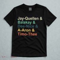 Jayquellen & Balakay & Deenice & Aaron & Timothee T-Shirt thumb 5