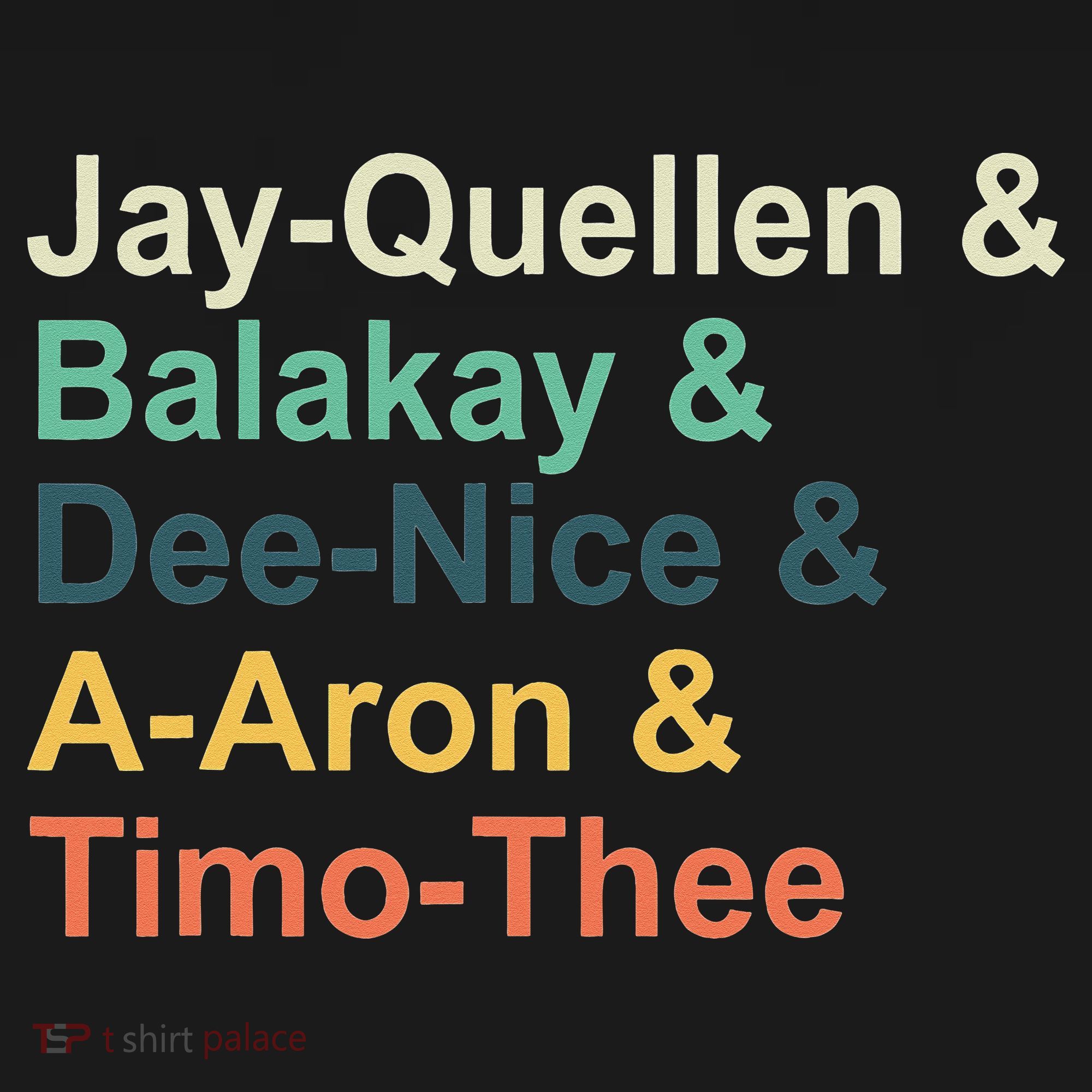 Jayquellen & Balakay & Deenice & Aaron & Timothee Baby Bodysuit