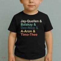 Jayquellen & Balakay & Deenice & Aaron & Timothee Toddler T-Shirt thumb 2