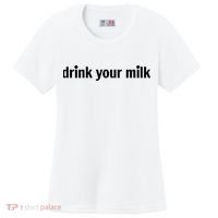 Drink Your Milk Daily Funny Meme Women's Cooling Performance Crew T-Shirt thumb 0