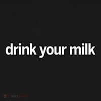 Drink Your Milk Funny Slogan Toddler Hoodie thumb 2