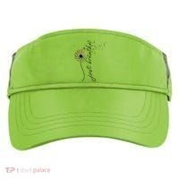 Just Breathe Dandelion And Buterflies Summer Top Adult Drive Performance Visor thumb 0