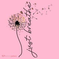 Just Breathe Dandelion And Buterflies Summer Top Coaster thumb 2