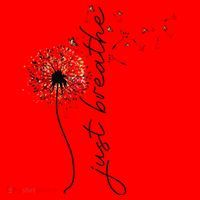 Just Breathe Dandelion And Buterflies Summer Top Santa Hat thumb 1