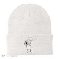 Just Breathe Dandelion And Buterflies Summer Top Beanie thumb 0