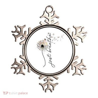 Just Breathe Dandelion And Buterflies Summer Top Ornament