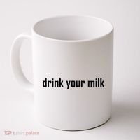 Drink Your Milk Coffee Mug thumb 0