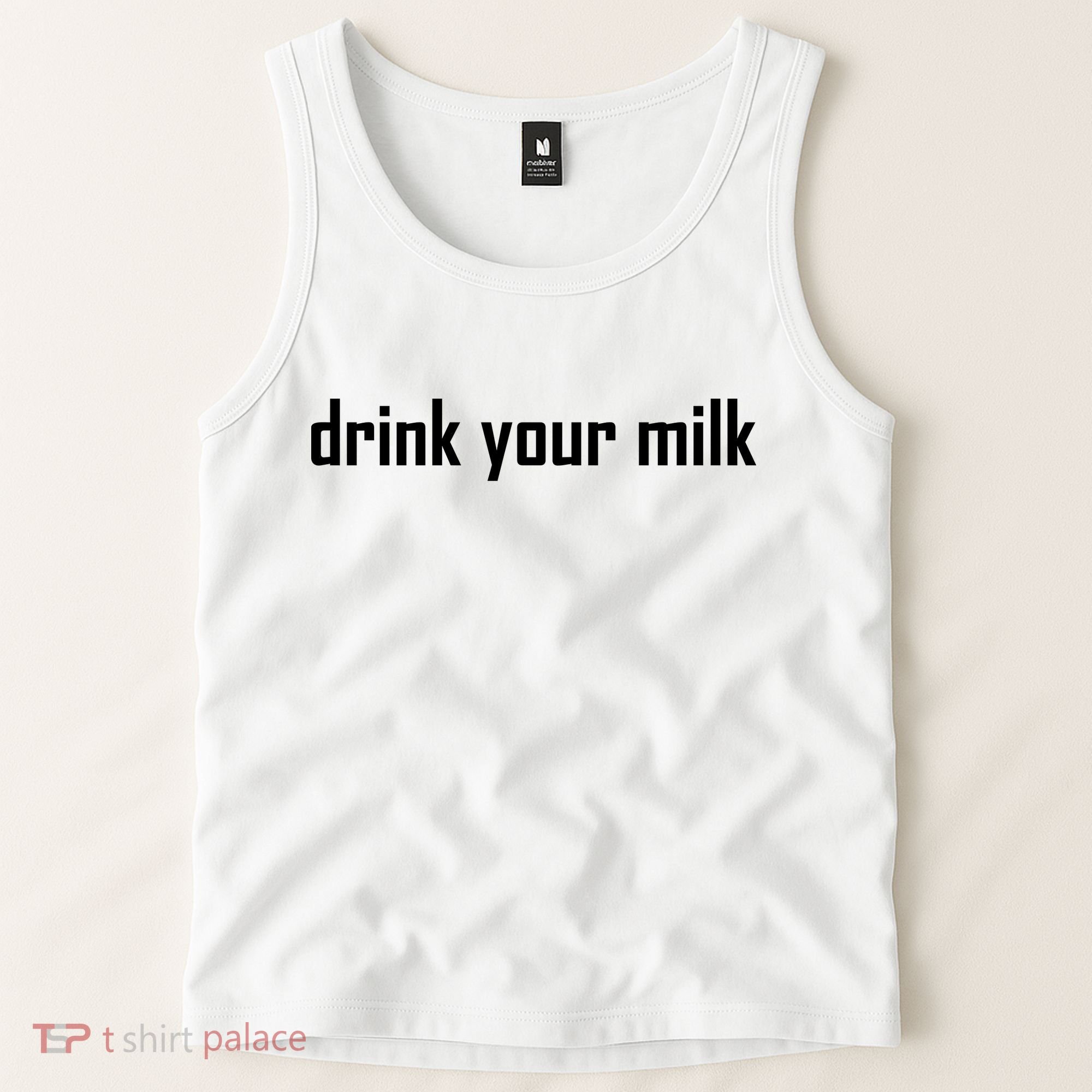 Drink Your Milk Tank Top