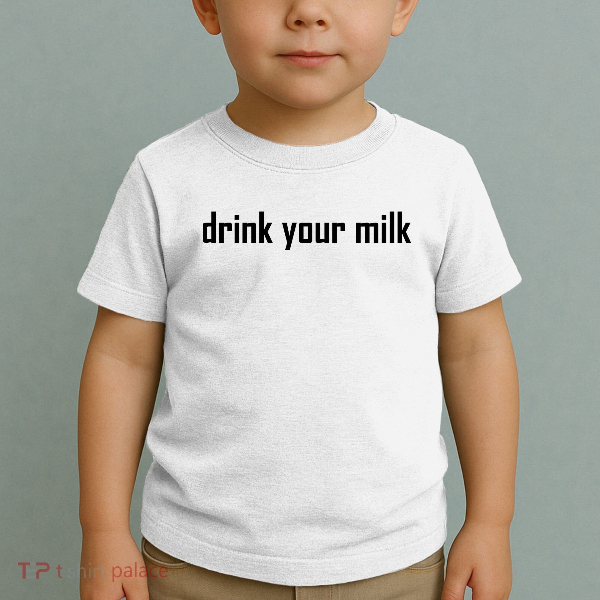 Drink Your Milk Toddler T-Shirt