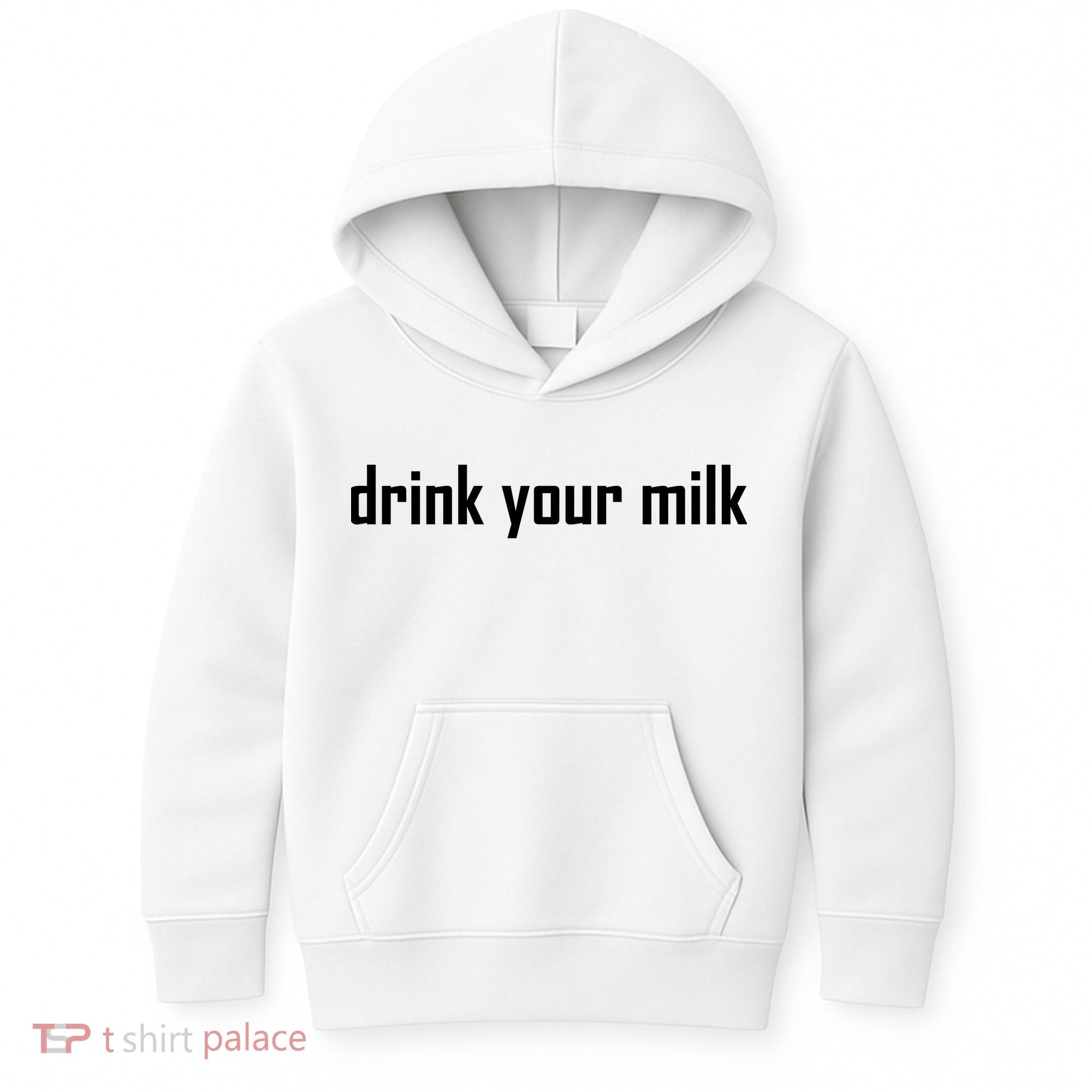 Drink Your Milk Kids Hoodie