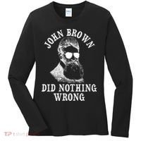 John Brown Did Nothing Wrong Women's Long Sleeve Shirt thumb 0