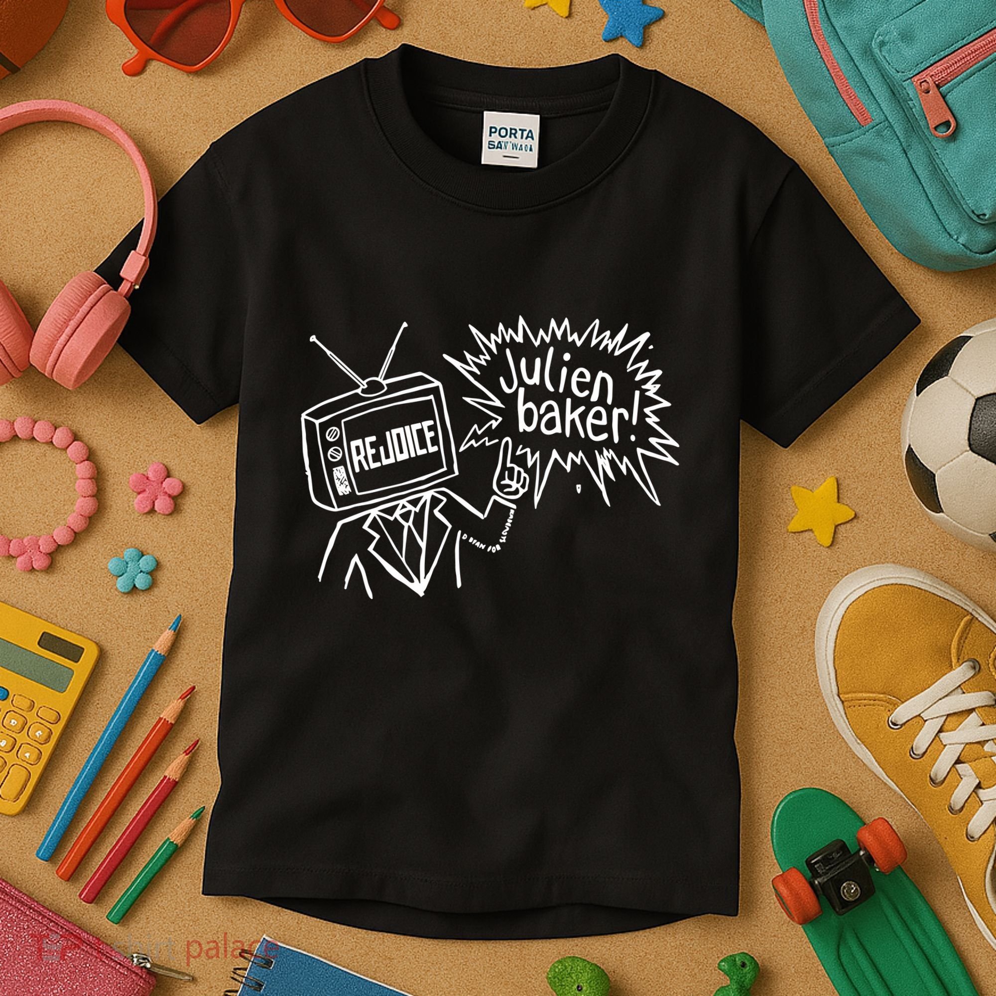 Julien Baker D Ryan For Slowdown Rejoice Kids T-Shirt
