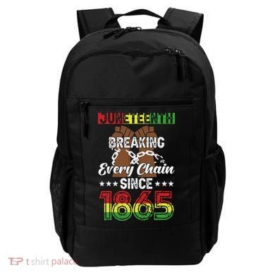 Juneteenth Breaking Every Chain Since 1865 African Backpack