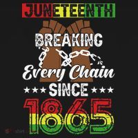 Juneteenth Breaking Every Chain Since 1865 African Polo thumb 3