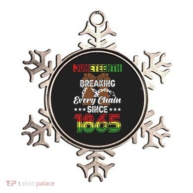 Juneteenth Breaking Every Chain Since 1865 African Ornament