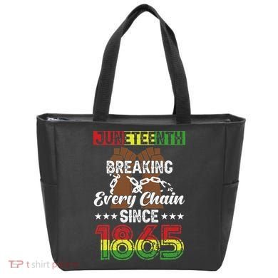 Juneteenth Breaking Every Chain Since 1865 African Bag