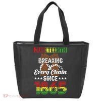 Juneteenth Breaking Every Chain Since 1865 African Tote Bag thumb 0