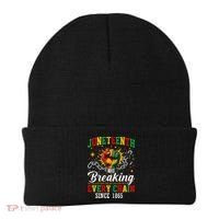 Juneteenth Breaking Every Chain Black History Beanie thumb 0