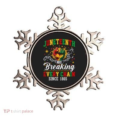 Juneteenth Breaking Every Chain Black History Ornament