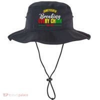 Juneteenth Breaking Every Chain Since 1865 Bucket Hat thumb 0
