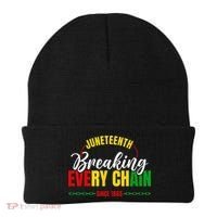 Juneteenth Breaking Every Chain Since 1865 Beanie thumb 0